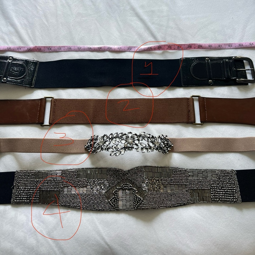 Bebe Black Women's Belt #1 - ONE BELT